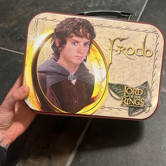 2001 Lord of the Rings Frodo Lunch Box tin - Picture 6 of 8